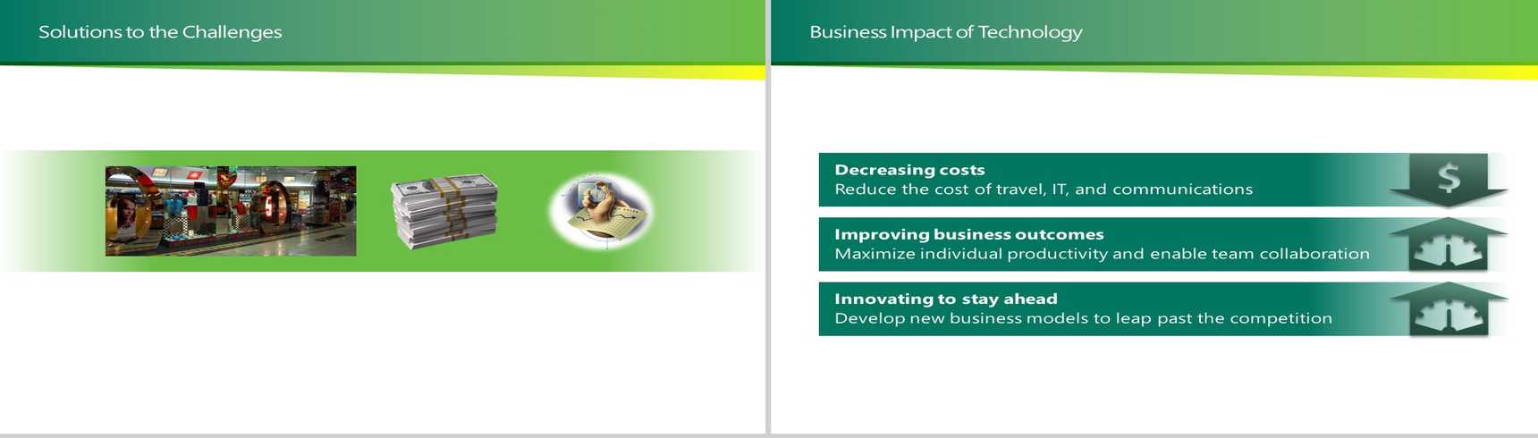 绿色系企业介绍商务PPT模板-3